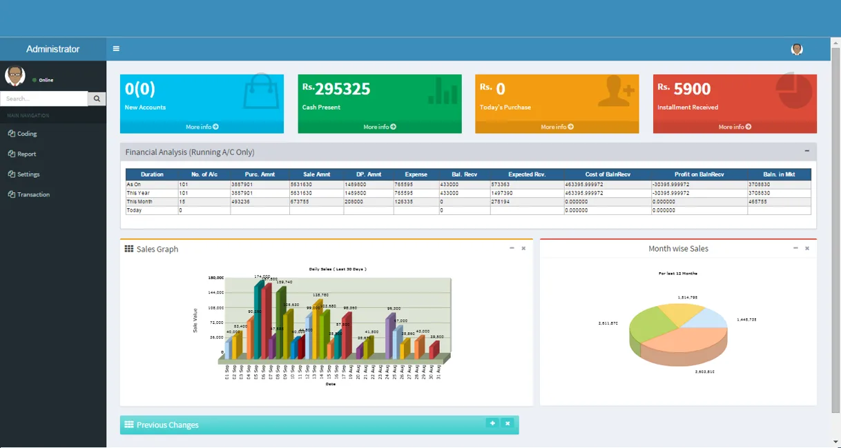 installment management system