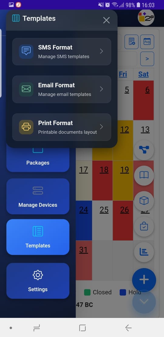 dashboard templates Two Plus A